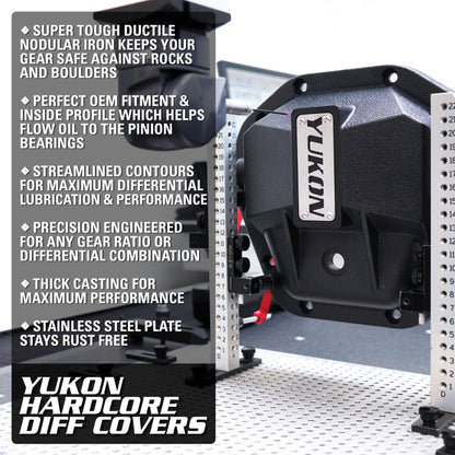 Yukon Hardcore Diff Cover for Dana 80