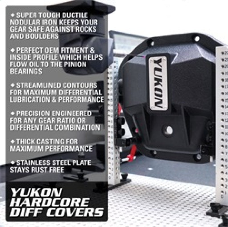 Yukon Hardcore Diff Cover for Dana 80