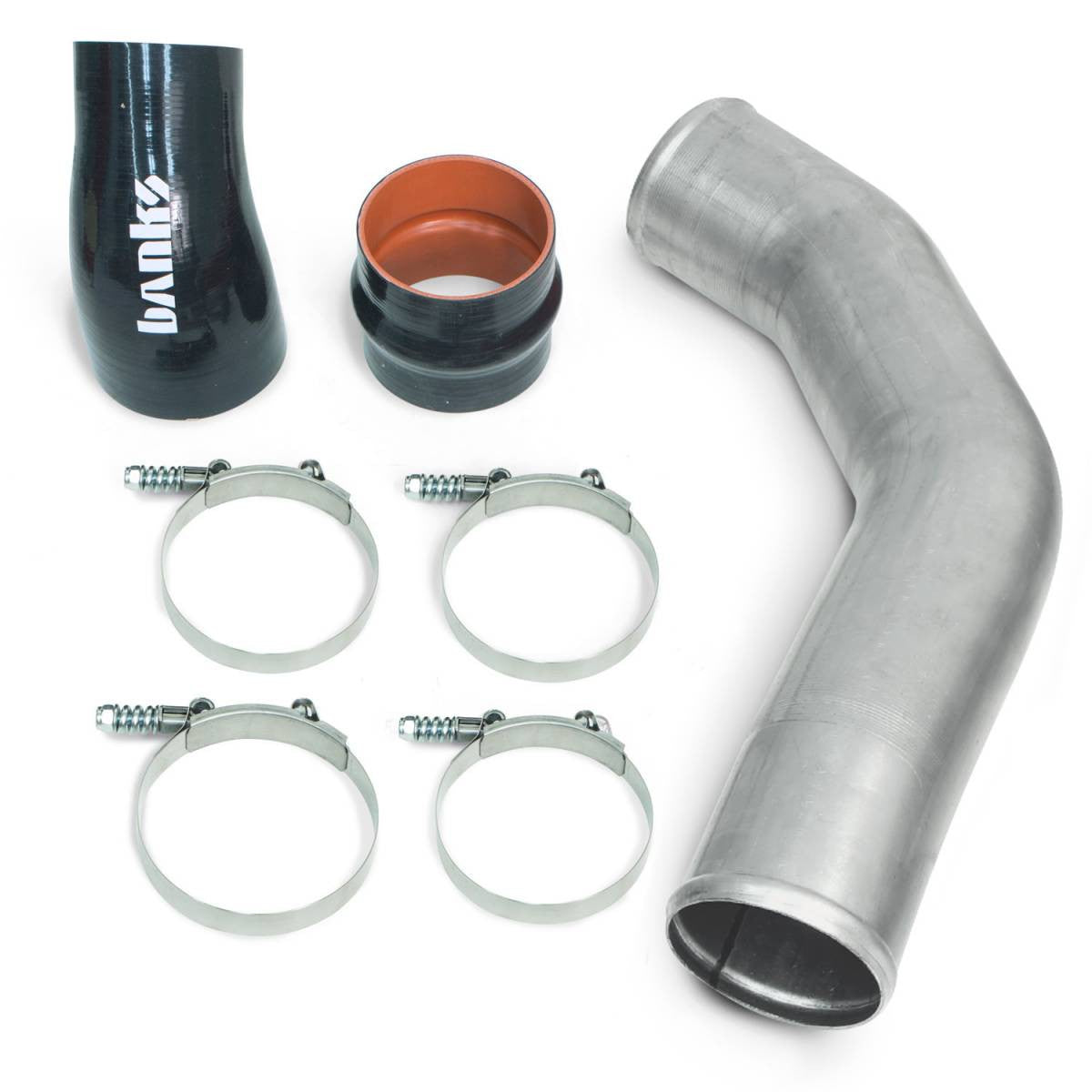 Boost Tube Kit Natural Finish Tubes 13-18 Ram 6.7 Driver Side Cold Side Only Banks Power