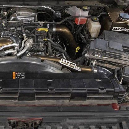 Wehrli 2020-2024 Chevrolet 6.6L L5P Duramax Upper Coolant Pipe - Deore Gold