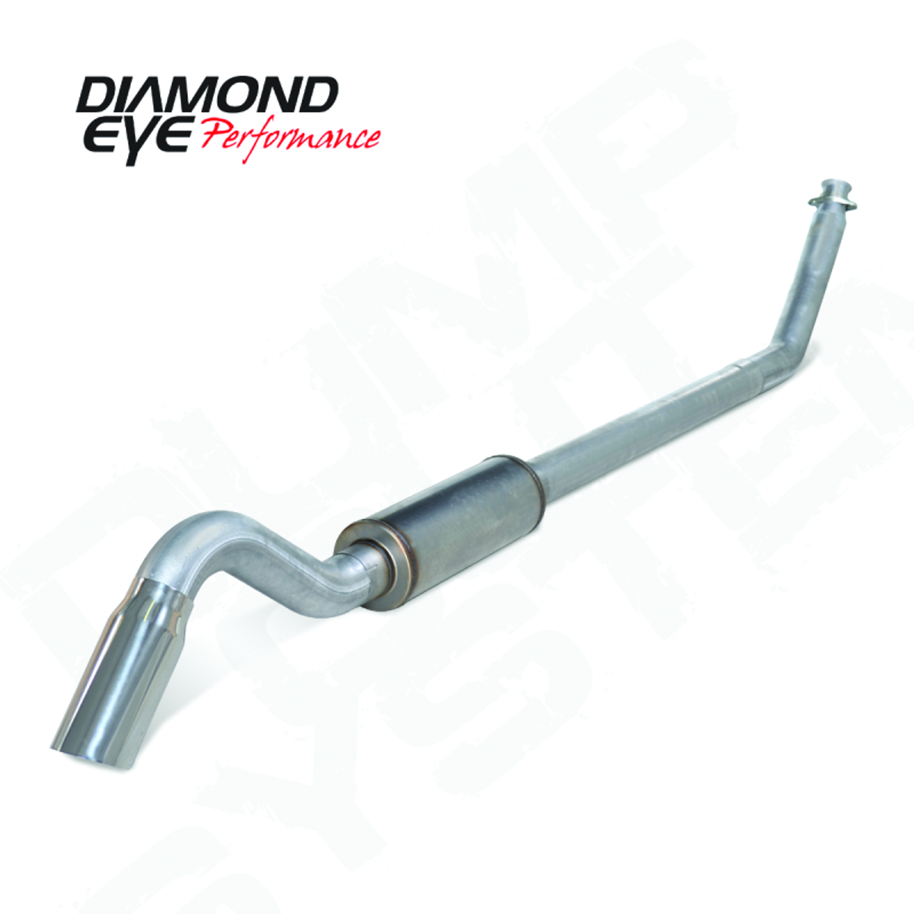 Diamond Eye KIT 4in CSTM TB HX40 DWNP 221040 DUAL AL 94-02 CUMMINS 5 9L NO WARRANTY FITMENT-CSTM KIT
