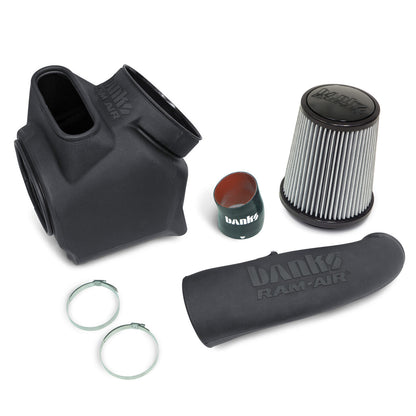 Ram-Air Cold-Air Intake System, Dry Filter for use with 2017-Present Chevy/GMC 2500 L5P 6.6L Banks Power