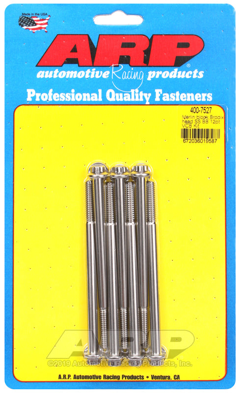 ARP Merlin Block BRodix Head BB 12pt Valve Cover Bolt Kit