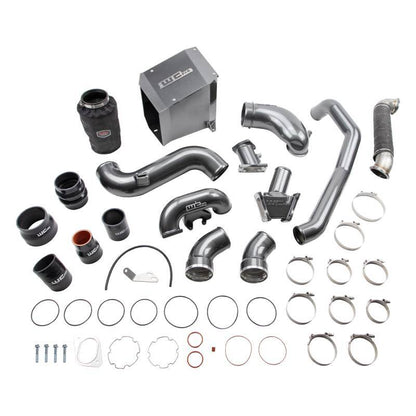 Wehrli 07.5-10 Chevrolet 6.6L Duramax LMM Stage 3 High Flow Bundle Kit - Chevy Orange