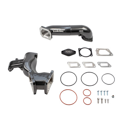 Wehrli 11-16 Chevrolet 6.6L LML Duramax High Flow Y-Bridge Kit - Illusion Blueberry