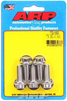 ARP M10 x 1.50 x 25 Black Oxide 12pt Bolts (5/pkg)