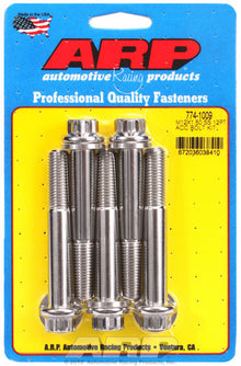 ARP M12 x 1.50 x 80 12pt SS Bolts (5/pkg)
