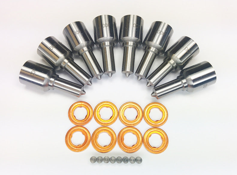 Ford 6.0L Injector Nozzle Set 90hp 30 percent Over Dynomite Diesel