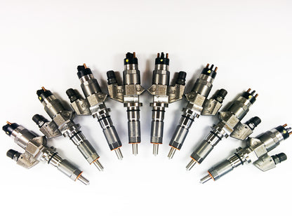 Duramax 01-04 LB7 CUSTOM Super Mental Reman Injector Set Dynomite Diesel