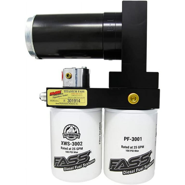 FASS 05-12 Dodge 2500/3500 Cummins 100gph Titanium Series Plus Fuel Air Separation System