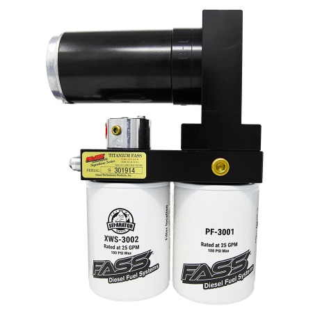 FASS 99-07 Ford F250/F350 Powerstroke 140gph/55psi Titanium Series Plus Fuel Air Separator