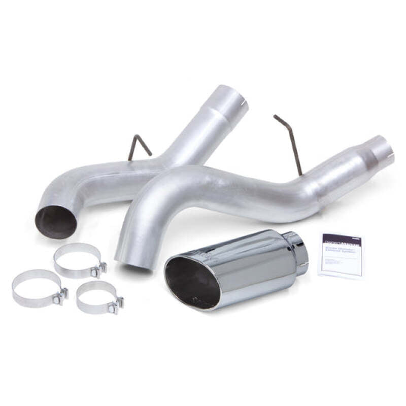 Banks Power 11-15 Chevrolet Silverado 6.6L LML 5in Monster Exhaust w/ SideKick S/S Chrome Tip
