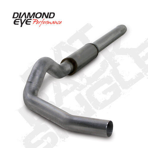 Diamond Eye KIT 5in CB RPLCMENT PIPE SGL SS: 2004.5-2007.5 DODGE CUMMINS 600