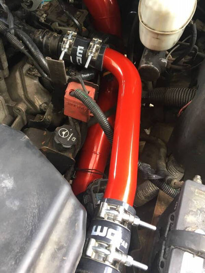 Wehrli 01-05 Chevrolet 6.6L LB7/LLY Duramax Upper Coolant Pipe - Orange Frost