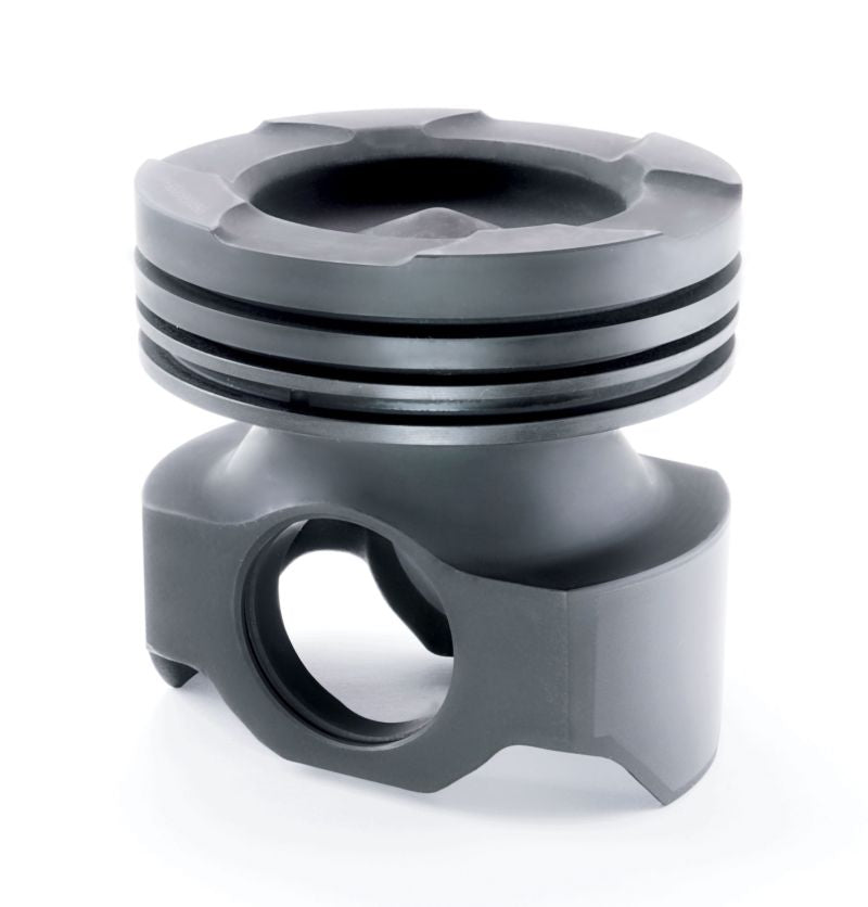 Mahle MS Piston Set 04.5-07 Cummins 5.9L Forged Steel Monotherm 4.055 ...