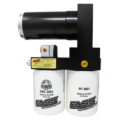 FASS 00-05 Ford Excursion Powerstroke 240gph/65psi Titanium Plus Fuel Air Separation System