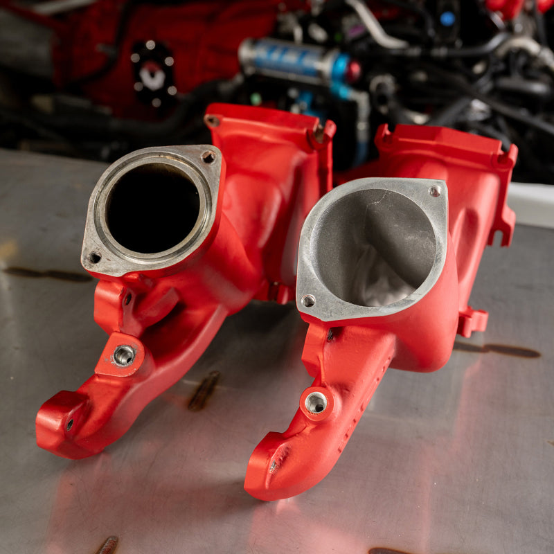 Wehrli 11-16 Chevrolet 6.6L LML Duramax High Flow Y-Bridge Kit - Orange Frost