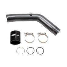 Wehrli 23-24 Ford 6.7L HO Power Stroke 3in Hot Side Intercooler Pipe - Bluberry Frost