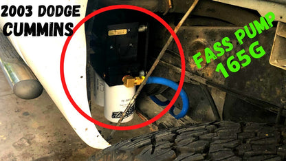 FASS 05-17 Dodge 2500/3500 Cummins 165gph Titanium Series Plus Fuel Air Separation System