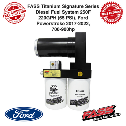 FASS 11-16 Ford F250/F350 Powerstroke 220gph/55psi Titanium Plus Fuel Air Separation System