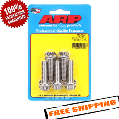 ARP M10 x 1.25 x 35 12pt SS Bolts (5/pkg)